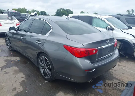 2015 Infiniti Q50 Sport from USA, damaged, VIN JN1BV7AP5FM332860
